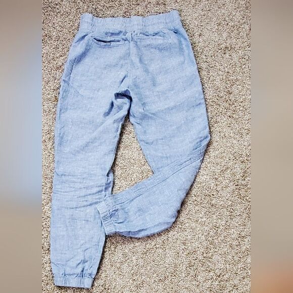 Athleta Blue 100% Jogger Pants - Picture 2 of 7